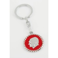 Renklime Atatürk Metal Anahtarlık