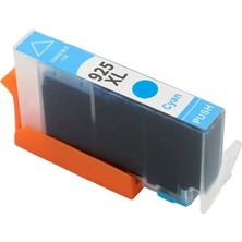 Hp 925XL-4K0W0PE (Pro 8120-PRO 8122-PRO 8123-PRO 8124-PRO 8125-PRO 8130-PRO 8132-PRO 8134-PRO 8135) Uyumlu Mavi Kartuşu