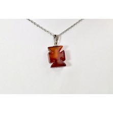 Doğaltaş Akik Kolye