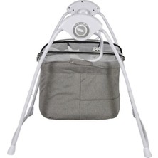 Sunny Baby Caretta Elektrikli Otomatik Sallanır Beşik Gri Renkli Yumuşak İç Yatak Özellikli