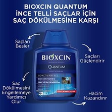 Skygo Bioxcin Quantum Şampuan – Kuru ve Normal Saçlar Için – 3X300 ml – Dökülme ve Incelme Karşıtı – Bio-Activ Peptit, Biocomplex B11, Bal ve Mentol Içerikli