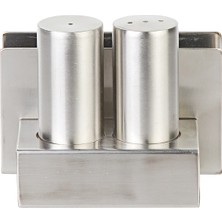 Feyza Design Şık ve Dayanıklı Çelik Tuzluk Takımı, Pratik Kullanım Için Ideal.