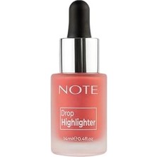 Skygo Note Drop Highlighter 01 Pearl Rose Işıltılı Likit Aydınlatıcı