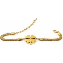 Shopfocus Kişiye Özel Isimli Tarihli-Bileklik Paslanmaz Çelik Gold Renkli