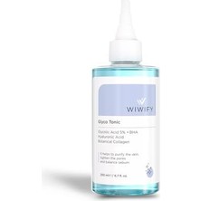 Skygo Wıwıfy Arındırıcı Cilt Yenileyici Komedon Siyah Nokta Sivilce Karşıtı Tonik (Glycolic Acid 5% Aha Bha) Tonik