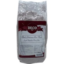 Deco Black Glutinous Rice Flour 500 gr – Siyah Yapışkan Pirinç Unu – Mochi & Asya Tatlıları Için