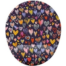 Skygo Kalp Desenli Bilek Destekli Mouse Pad
