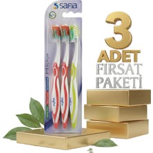 Safia 1+1 Yetişkin Diş Fırçası X3