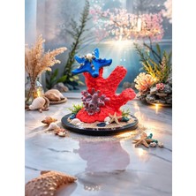 Medusa Fosforlu Akvaryum Dekoru