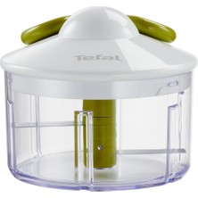 Feyza Design 500 ml Manuel Rondo ve Doğrayıcı, Beyaz-Sarı, Çok Fonksiyonlu, Kolay Kullanım