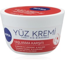 Skygo Nıvea Yaşlanma Karşıtı Yüz Kremi 100 Ml, 24 Saat Nemlendirici Yüz Kremi, Uv Koruması