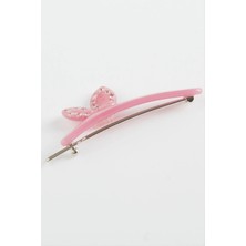 Renklime Kelebek Taşlı Klipsli Toka