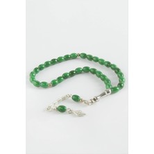 Renklime Mısır Kesim Cam Taş Tesbih 7 mm