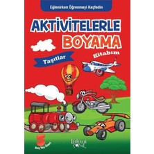 Koloni Çocuk Taşıtlar - Aktivitelerle Boyama Kitabım