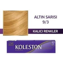 Skygo Wella Koleston Single Tüp Boya 9/3 Altın Sarısı