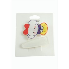 Renklime Çzgflm Karakteri Pens Toka 2 Adet