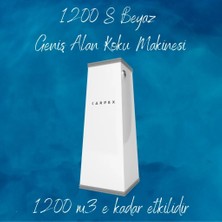 Carpex Oda Kokusu Makinası Auramax Pro 1200 S Beyaz, Gelişmiş Mikro Difüzyon Teknolojisi ile Etkili