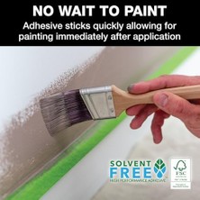 Skygo 240660 Çok Yüzeyli Boyacı Bandı, Orta Yapışma, 1,41 Inç x 60 Yard, Yeşil, 4 Rulo