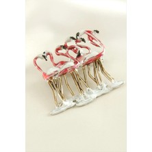 Renklime Kuğu Mineli Broş