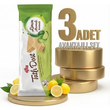 Afia Tatlı Dost Limon Kremalı Gofret 3X140 gr