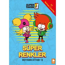 Eksik Parça Yayınları Süper 1 Takım Süper Renkler Boyama Kitabı - 3