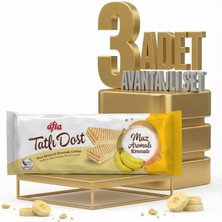 Afia Tatlı Dost Muz Kremalı Gofret 3X140 gr