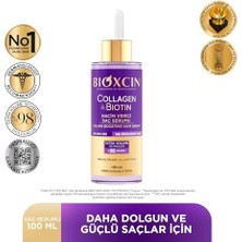 Skygo Bioxcin Collagen & Biotin Saç Serumu 100 ml – Saç Dökülmesine Karşı, Hacimlendirici, Hidrolize Kolajen, Biotin ve Biocomplex B11 Içerikli