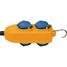 Skygo 1081070010 Priz Powerblock 230 V/16 A IP54 4-Kat, Sarı Mavi