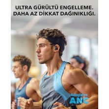 Skygo By Sport X20 Kulaklık, Antreman Kulakılığı, Anc Aktif Gürültü Engelleme, Bassup Teknolojisi,hızlı Şarj Özelliği, Siyah