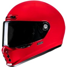 Hjc V10 Kapalı Motosiklet Kaskı Derin Kırmızı