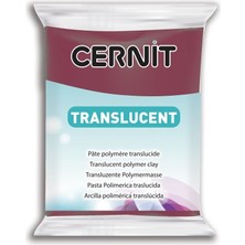 Cernit Translucent (Transparan) Polimer Kil 56 Gr. 411 Wine Red