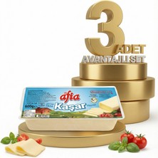 Afia Kaşar Peyniri 3X600 gr