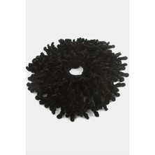 Renklime Siyah Renkli Kadife Topuz Tokası 50 Gram