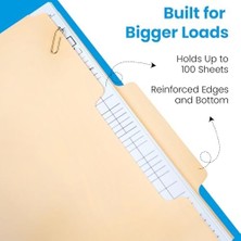 Skygo Dosya Klasörü, Yasal Boy, Manila, 1/3 Kesim, 100/BX (753 1/3)