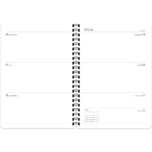 Skygo 16 * 23 Spiralli Akademik Ajanda -