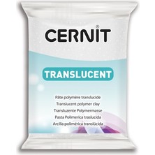 Cernit Translucent Polimer Kil 010 Glitter White Özellikli 56 Gr Transparan Sanatsal Malzeme
