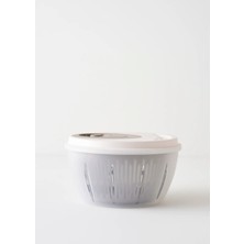 Feyza Design Pratik Salata Kurutucu, Bej, 25,6X25,6X14,2 cm