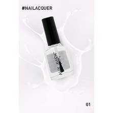 Skygo Şeffaf Oje Cila 01 - Yüksek Pigmentli Uzun Süreli Kalıcılık Hızlı Kuruma - Nail Lacquer 01