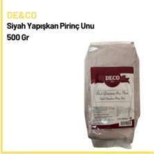 Deco Black Glutinous Rice Flour 500 gr – Siyah Yapışkan Pirinç Unu – Mochi & Asya Tatlıları Için