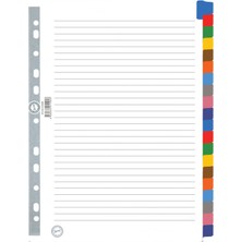 Skygo Karton Ayrac Klasik 20 Renkli A4