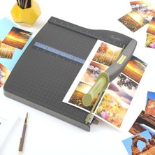 Skygo Guillotine Kağıt Traş Makinesi, Klasik Kesim Lite, 30,5 cm Uzunluk, 10 Yaprak Kapasite (9312) 30,5 cm