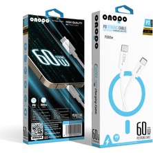 Skygo 60W Pd Type-C To Type-C Hızlı Şarj ve Data Kablosu 1 Metre | Uyumlu | Silikon Örgülü | Model P7