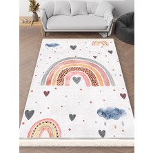 Destek Halı CK-10239B – Makinede Yıkanabilir, Kaymaz Taban, Dijital Baskı Halı