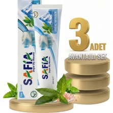 Safia Diş Macunu Yeşil Çay ve Himalaya Tuzu 3X100 ml