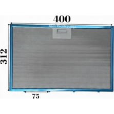 Süppürge Arçelik Ile Uyumlu Davlumbaz 40X31,2 cm Arka Aralık 7,5cm Aspiratör Filtresi