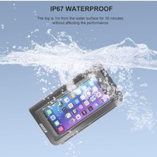 Skygo Motosiklet ve Scooter Için Profesyonel Dikiz Ayna Uyumlu Telefon Tutucu Orjinal Malzeme Yüksek Kalite Güneşlik Tasarımlı Modellere Uyumlu Kolay Kurulum PB08