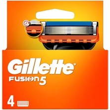 Skygo Gillette Fusion5 Yedek Tıraş Bıçağı 4 Adet