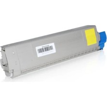 Lazer Ofis Malzemeleri Oki C824 Sarı Muadil Toner 5k