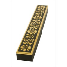 Renklime Çiçek Yaldızlı Tesbih Kutusu