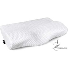 Skygo Whiteblanco Helen Ortopedik Yastık Visco Yastık Boyun Yastığı Ortopedik Boyun Yastığı